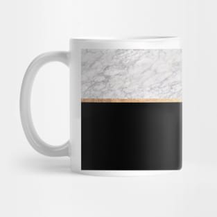 Black and gold marble IV Mug